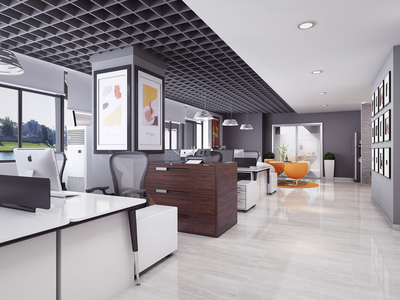 武漢朗晟工程咨詢公司辦公室裝修設計