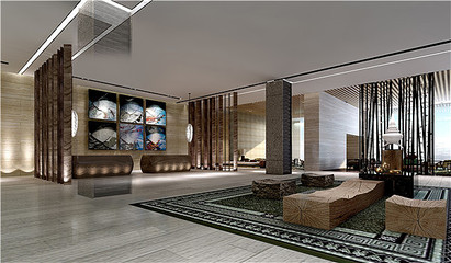 重慶酒店設(shè)計(jì)公司/酒店前臺裝修裝飾/酒店大堂平面設(shè)計(jì)